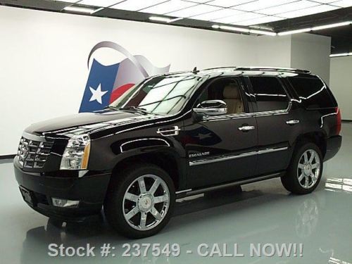 2010 cadillac escalade premium sunroof nav dvd 22&#039;s 87k texas direct auto