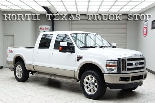 2009 ford f250 diesel 4x4 king ranch rear camera tailgate step heated leather