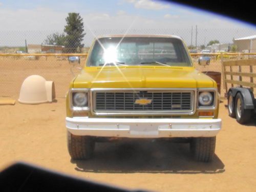 1974 chevrolet cheyenne super 20  pickup truck