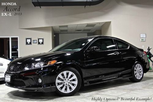 2013 honda accord ex-l coupe navigation aerokit leather heated seats loaded wow!