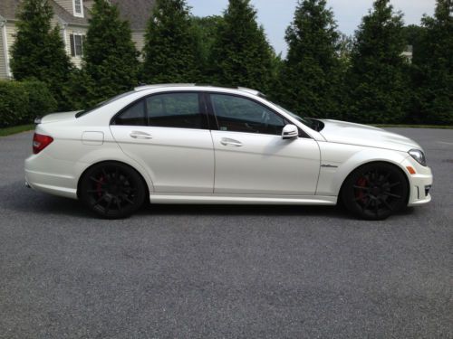 C63 amg development package &amp; limited slip - huge $79k msrp!