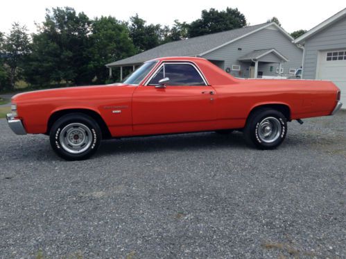 71 chevrolet el camino-run and drive project?-gmc sprint-vintage-classic