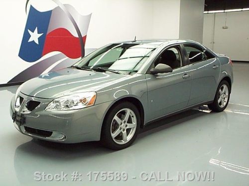 2008 pontiac g6 sedan v6 cruise ctrl spoiler alloys 76k texas direct auto