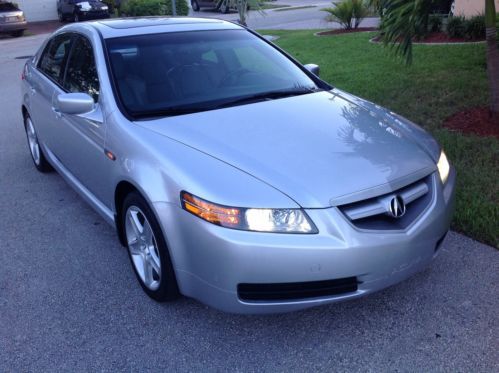 2006 acura tl base sedan 4-door 3.2l/leather sunroof heated seat/auto/ one owner