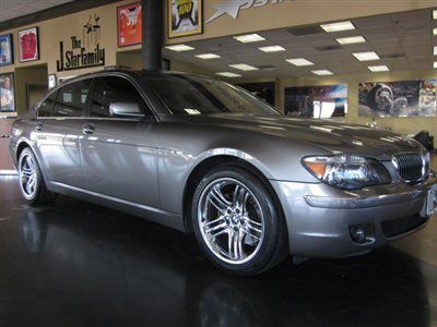 2006 bmw 750li sterling gray metallic navigation