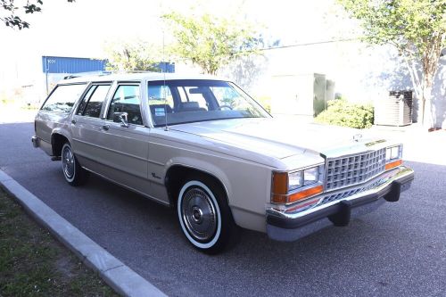 1987 ford crown victoria ltd wagon | 6k miles | 5.0 - v8 | 100+ hd pictures