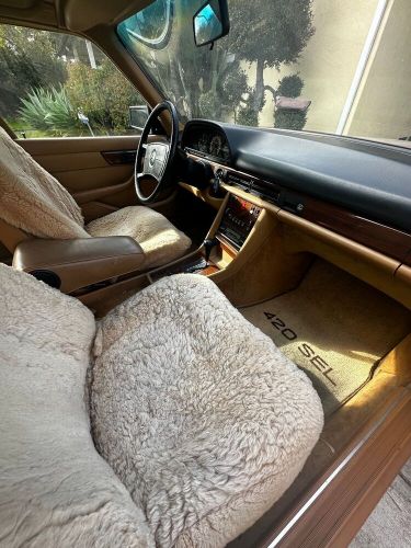 1986 mercedes-benz 400-series 1986 mercedes-benz 420sel/ 1 owner ca car