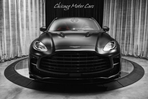 2023 aston martin dbx 707! satin black! 697 hp! upper and interior carbo