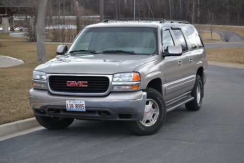 2001 gmc yukon xl 1500 sle  4x4 towing package