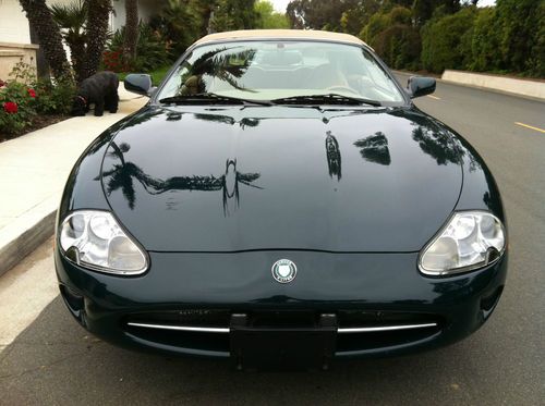 1997 jaguar xk8 convertible british racing green 85000mi