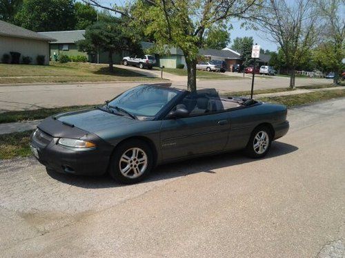 1997 chrysler sebring jx convertible 2-door 2.5l