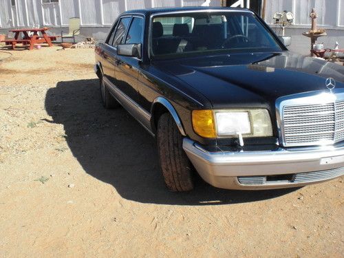 Mercedes benz 1986 300sdl turbo diesel 228,000 box a title just passed az,smog