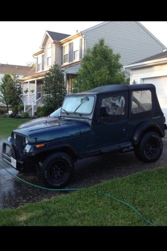 1989 jeep wrangler 4x4 inline 6