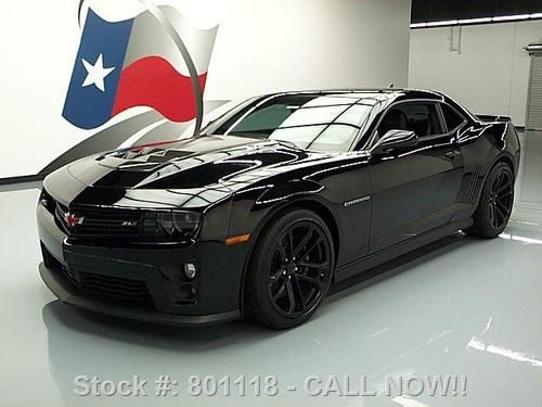 2012 chevy camaro zl1 6-spd sunroof rear cam hud 11k mi texas direct auto