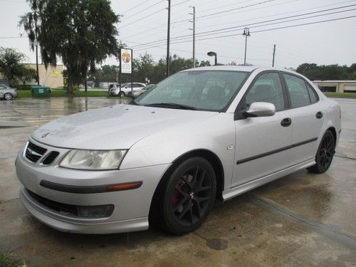 2003 saab 9-3 vector 6 speed manual 78k miles sunroof 3 owner carfax clean