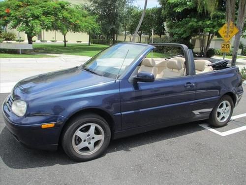 1999 volkswagen cabrio