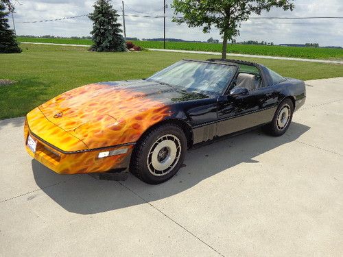 1985 chevrolet corvette base hatchback 2-door 5.7l