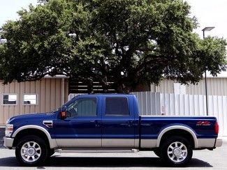 Blue king ranch 6.4l v8 4x4 leather htd rosen navigation dvd sirius kr off road