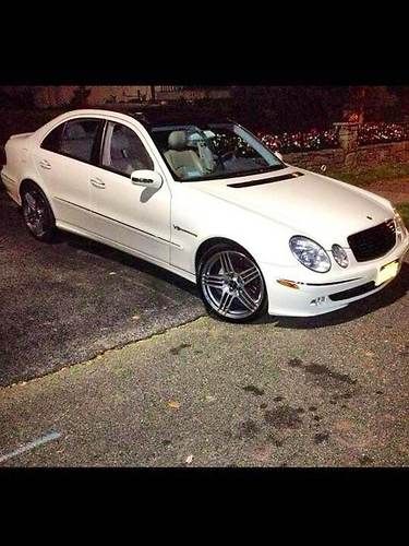 2003 mercedes-benz e500 base sedan 4-door 5.0l