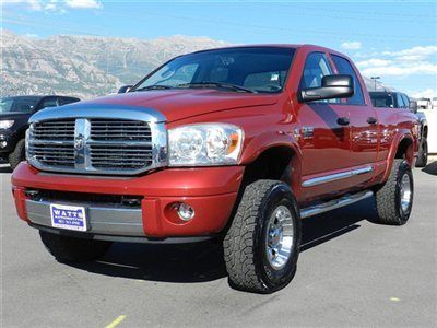 Dodge ram crew cab cummins diesel laramie 4x4 custom lift wheels tires auto