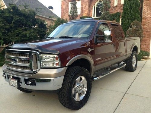 2006 ford f-250 super duty king ranch crew cab pickup 4-door 6.0l