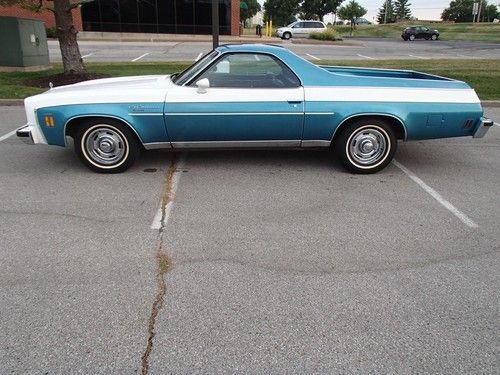 1974 chevrolet el camino classic 400 v8 all original