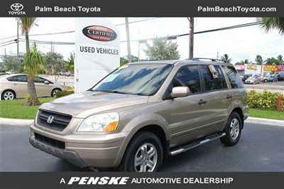 2005 honda pilot ex-l navigation leather 4x4 awd fl