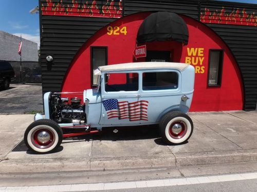 1928 ford model a hot rod  all steel restored !! old school ride!! make offer