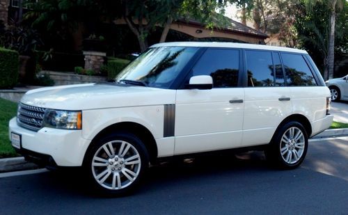 2010 land rover range rover 4wd original owner california car