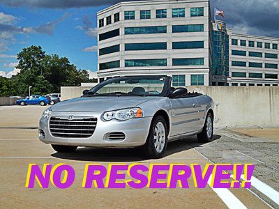 2006 chrysler sebring gtc convertible hot nice  super low miles no reserve!!