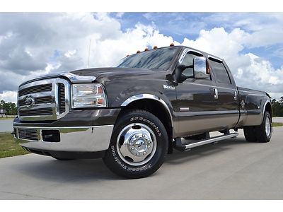 2005 ford f-350 crew cab lariat diesel dually