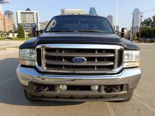 04 ford f350 xlt super duty 4x4 v8 6.0l power stroke turbo diesel 5 speed manual