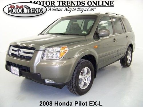 2008 exl ex-l navigation rearcam sunroof leather htd seats honda pilot 105k