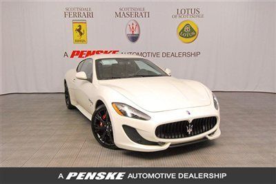 2013 maserati granturismo sport~red calipers~20 inch wheels~white/black ~save $$