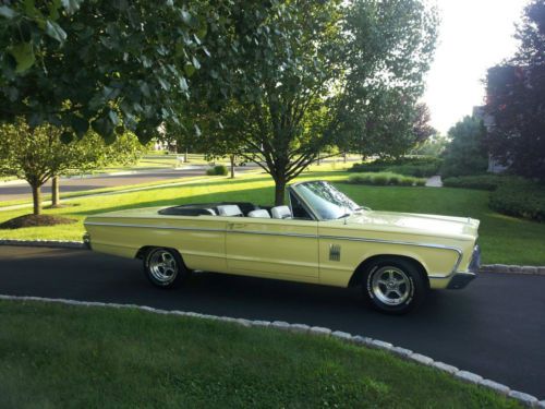 1966 plymouth fury iii convertable big block four speed