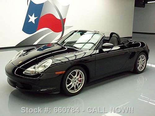 2004 porsche boxster s roadster 6-spd pwr seats 39k mi texas direct auto