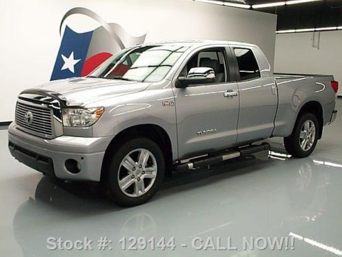 2010 toyota tundra ltd dbl cab 4x4 nav rear cam 59k mi texas direct auto