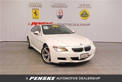 2010 bmw m6 coupe~heads-up~park distance~carbon int~htd seats~sport