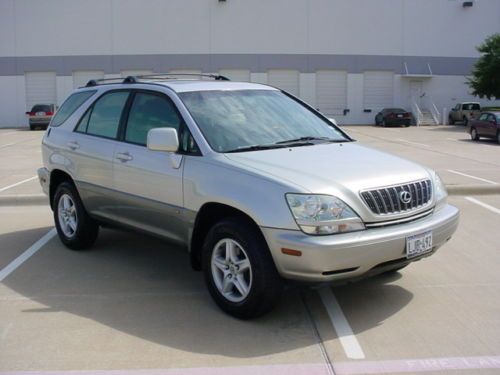 2002 lexus rx300 rx 300 suv 4 door sunroof leather sport utility