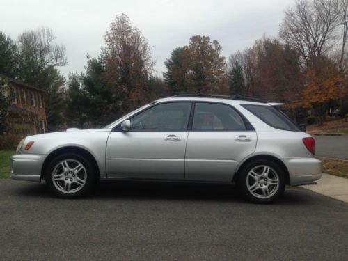 2002 subaru impreza wrx wagon 4-door 2.0l intercooled turbo