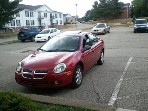 2005 dodge neon sxt sedan 4-door 2.0l