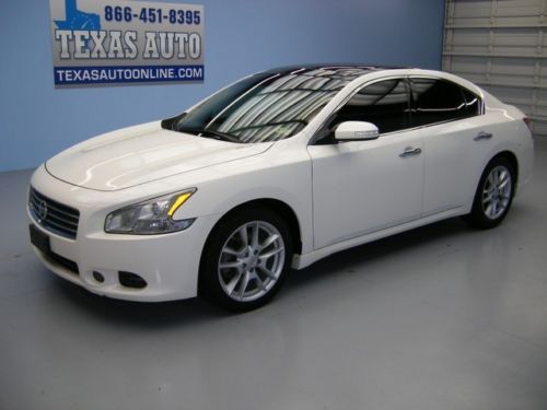 We finance!! 2010 nissan maxima sv premium pano roof nav heated seats texas auto