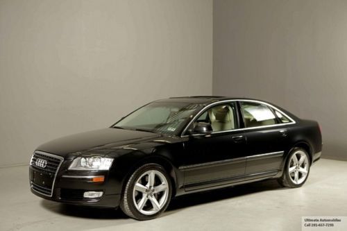 2008 audi a8 4.2l quattro awd nav sunroof leather heatedseats wood pdc xenons !