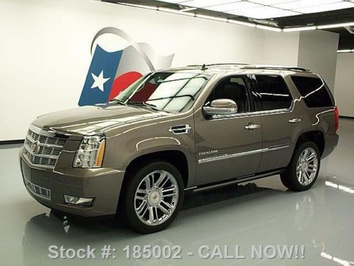 2011 cadillac escalade platinum awd sunroof nav dvd 36k texas direct auto