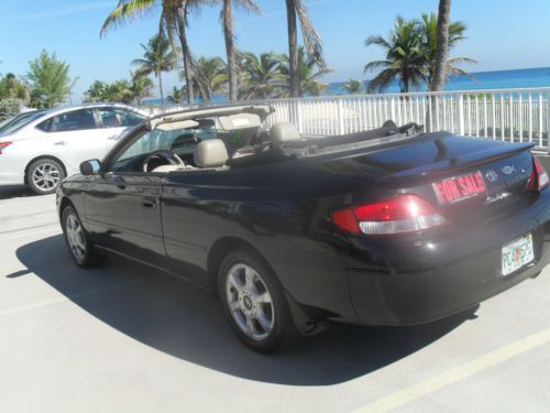 2001 toyota solara se convertible 2-door 3.0l  low mileage