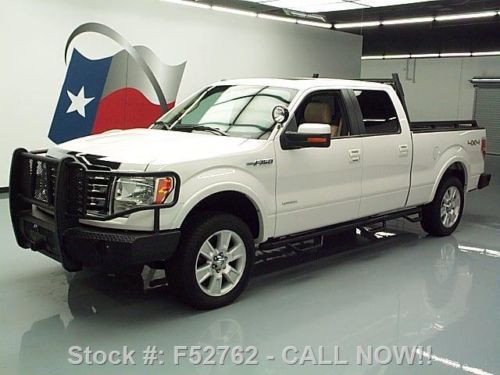 2013 ford f-150 lariat crew 4x4 ecoboost sunroof nav 5k texas direct auto