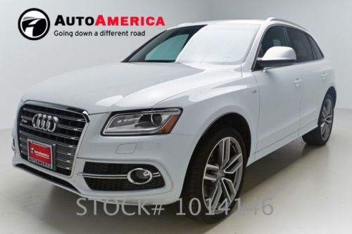 4k one 1 owner low miles 2014 audi sq5 awd nav pano roof leather premium plus