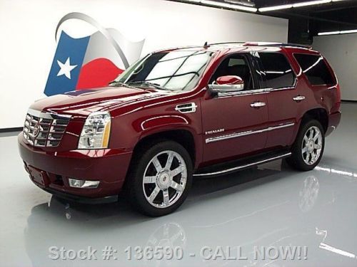 2010 cadillac escalade awd nav rear cam 22&#034; wheels 41k texas direct auto