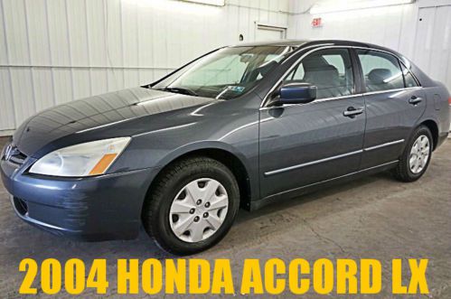 2004 honda accord lx one owner gas saver runs great nice sharp great condition!!