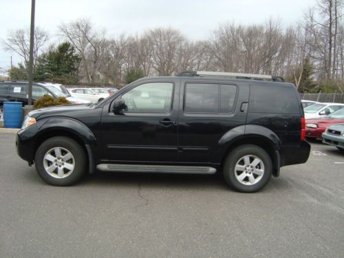 2008 nissan pathfinder se clean carfax new car trade black beauty non smoker